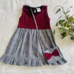 Lace Denim Dress With Bag - Image 3