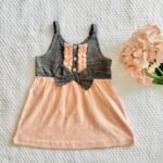 Soft Denim Bow Dress - Image 5