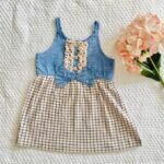 Soft Denim Bow Dress - Image 4