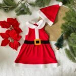 Santa  Dress with Cap - Image 3