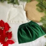 Lace Top and Corduroy Skirt - Image 3