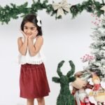 Lace Top and Corduroy Skirt - Image 6