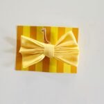 Criss Cross Linen Hair Clip - Image 2
