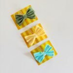 Criss Cross Linen Hair Clip