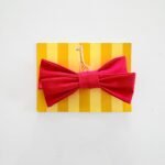 Cotton Criss Cross Hair Clip - Image 2