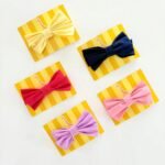 Cotton Criss Cross Hair Clip