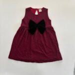 Lace Dress with Velvet Bow - Image 6