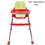 My Giraffe Coco Baby High Chair with Cushion Seat, 3-Level Adjustable Tray & Footrest | 2-Level Height Adjustment | Safety Belt & Removable Tray | Sturdy Dining Chair for Babies & Toddlers (6 Months - 3 Years, 20kg) - Image 11