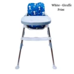 My Giraffe Coco Baby High Chair with Cushion Seat, 3-Level Adjustable Tray & Footrest | 2-Level Height Adjustment | Safety Belt & Removable Tray | Sturdy Dining Chair for Babies & Toddlers (6 Months - 3 Years, 20kg) - Image 14