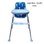 My Giraffe Coco Baby High Chair with Cushion Seat, 3-Level Adjustable Tray & Footrest | 2-Level Height Adjustment | Safety Belt & Removable Tray | Sturdy Dining Chair for Babies & Toddlers (6 Months - 3 Years, 20kg) - Image 3