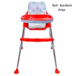 My Giraffe Coco Baby High Chair with Cushion Seat, 3-Level Adjustable Tray & Footrest | 2-Level Height Adjustment | Safety Belt & Removable Tray | Sturdy Dining Chair for Babies & Toddlers (6 Months - 3 Years, 20kg) - Image 10