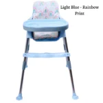 My Giraffe Coco Baby High Chair with Cushion Seat, 3-Level Adjustable Tray & Footrest | 2-Level Height Adjustment | Safety Belt & Removable Tray | Sturdy Dining Chair for Babies & Toddlers (6 Months - 3 Years, 20kg) - Image 8