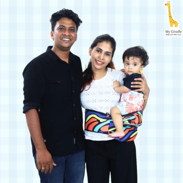 Hippy Hop - One strap Hip Seat Baby Carrier with Storage Pockets
