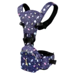 Hippy Snug - 2 in 1 Ergonomic, Detachable Hip Seat Baby Carrier - Image 14