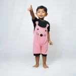 Rabbit Striped Romper and Tee