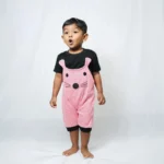 Rabbit Striped Romper and Tee - Image 4