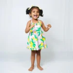 Sweetheart Neck Lemon Back Tying Dress - Image 4