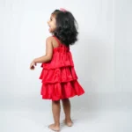 Spaghetti Layered Soft Net Dress - Image 8