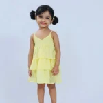 Spaghetti Layered Soft Net Dress - Image 3