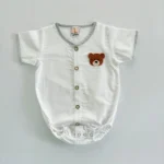 Teddy Linen Onesie - Image 3