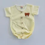 Teddy Linen Onesie - Image 2