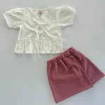 Front Tying Top and Skirt - Image 3