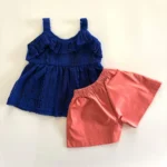 Long Lace Top and Shorts - Image 2