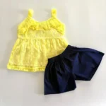 Long Lace Top and Shorts - Image 6