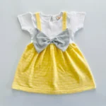 Loop Knit Bow Suspender Dress - Image 2