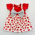 Loop Knit Bow Suspender Dress - Image 3