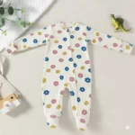 Ribbed Onesie with Zip - Image 2