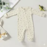 Ribbed Onesie with Zip - Image 3