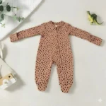 Ribbed Onesie with Zip - Image 6