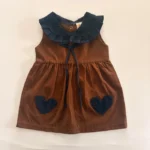 Corduroy Hearts Dress - Image 4