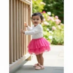 Tutu Skirt and Ribbed Top