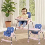 My Giraffe Coco Baby High Chair with Cushion Seat, 3-Level Adjustable Tray & Footrest | 2-Level Height Adjustment | Safety Belt & Removable Tray | Sturdy Dining Chair for Babies & Toddlers (6 Months - 3 Years, 20kg) - Image 27