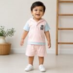 Teddy Hoodie Tee & Shorts