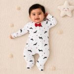Ribbed Onesie with Bow