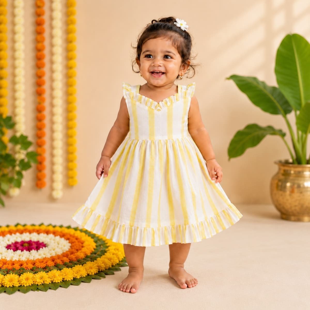 WhatsApp Image 2026-07-30 at 4.53.21 PM (1) Kasavu Sweetheart Dress - Image 1
