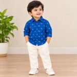 Printed Full Sleeve Shirt & Twill Pants