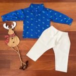 Printed Full Sleeve Shirt & Twill Pants - Image 2