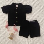Lace Top & Shorts Co-Ord Set - Image 3