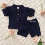 Lace Top & Shorts Co-Ord Set - Image 2