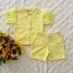 Lace Top & Shorts Co-Ord Set - Image 4