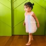 Multi Colour Soft Net Dress - Image 2