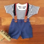 Striped Tee with Twill Suspender - Image 5
