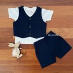 Twill Waistcoat Set & Tee - Image 2