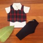 Polo Tee with Waistcoat & Pants - Image 2