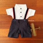 Lycra Denim Suspender & Polo Tee - Image 2