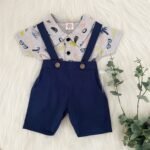 Airtex Printed Tee & Twill Suspender - Image 2